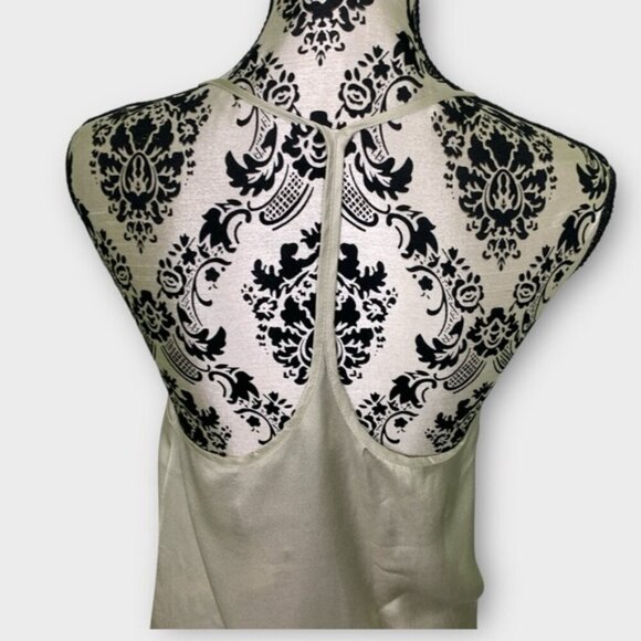 NWT Mango Satin Scoop Neck Camisole Tank - Picture 9 of 12